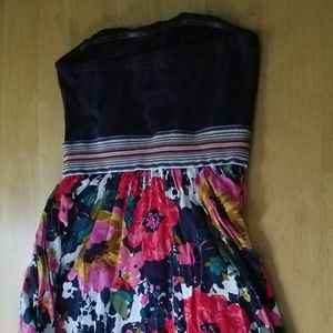 Strapless dress size XS